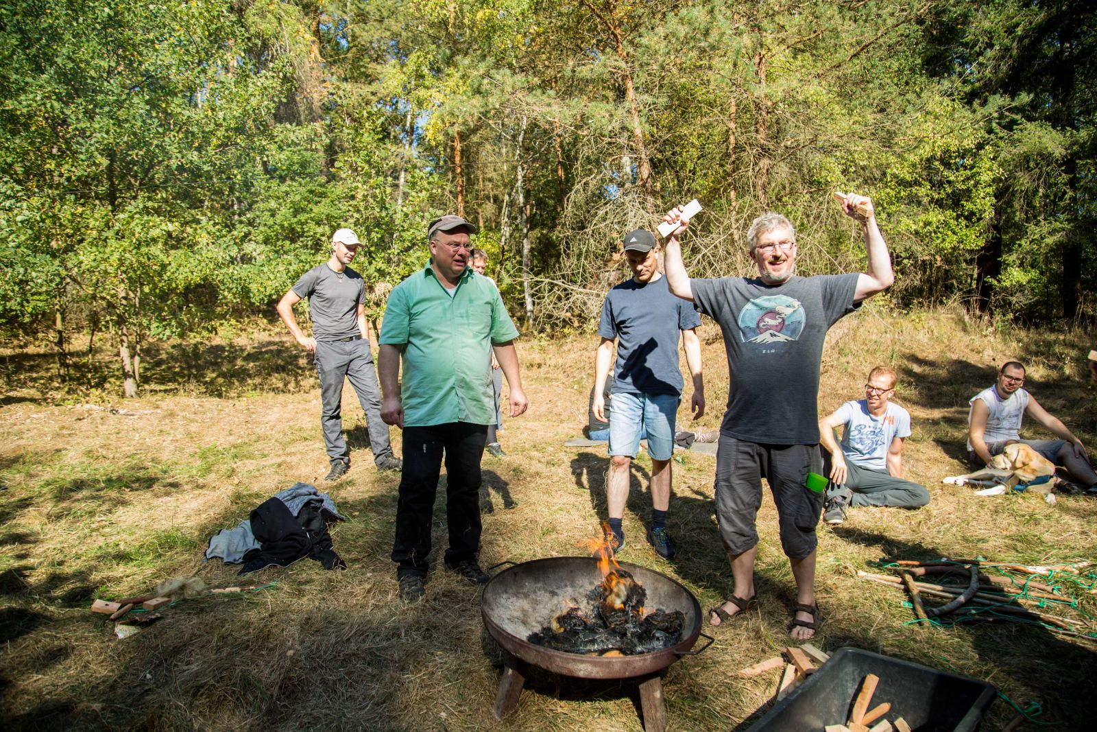 Auf den Spuren der Wölfe PRO-DIRECT-FINANCE Teamevent